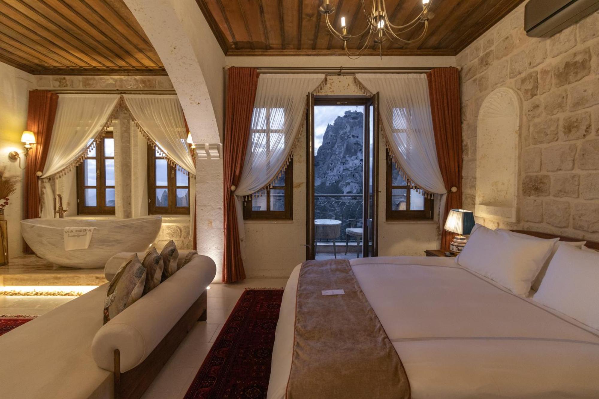 Via Regia Cappadocia Hotel Üçhisar Kültér fotó
