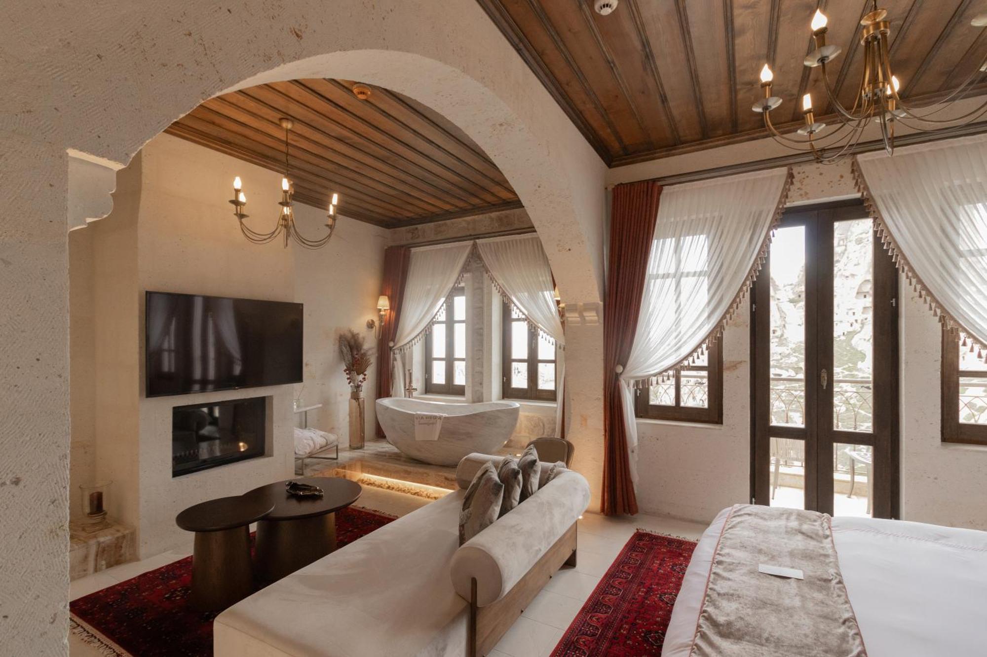 Via Regia Cappadocia Hotel Üçhisar Kültér fotó