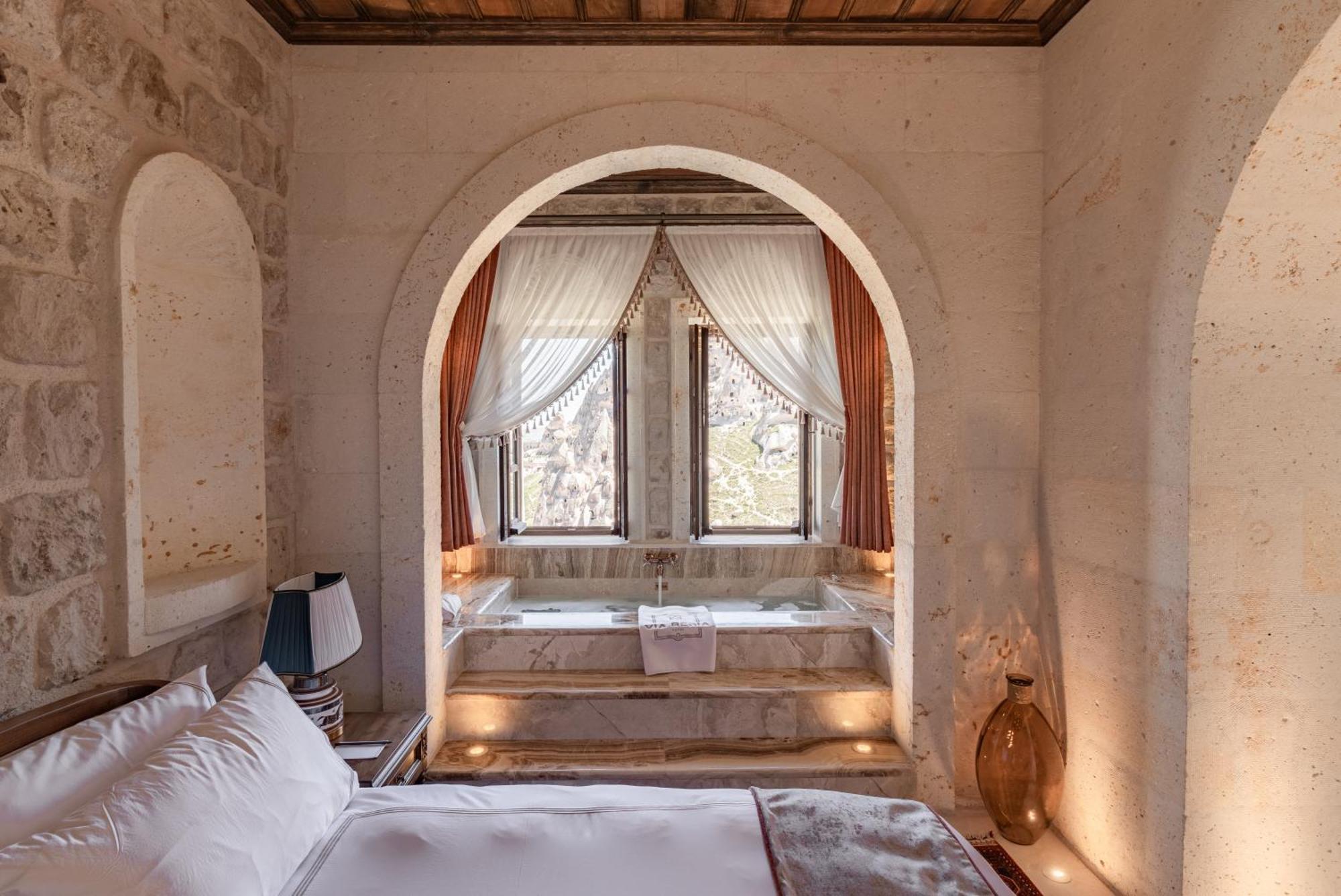 Via Regia Cappadocia Hotel Üçhisar Kültér fotó