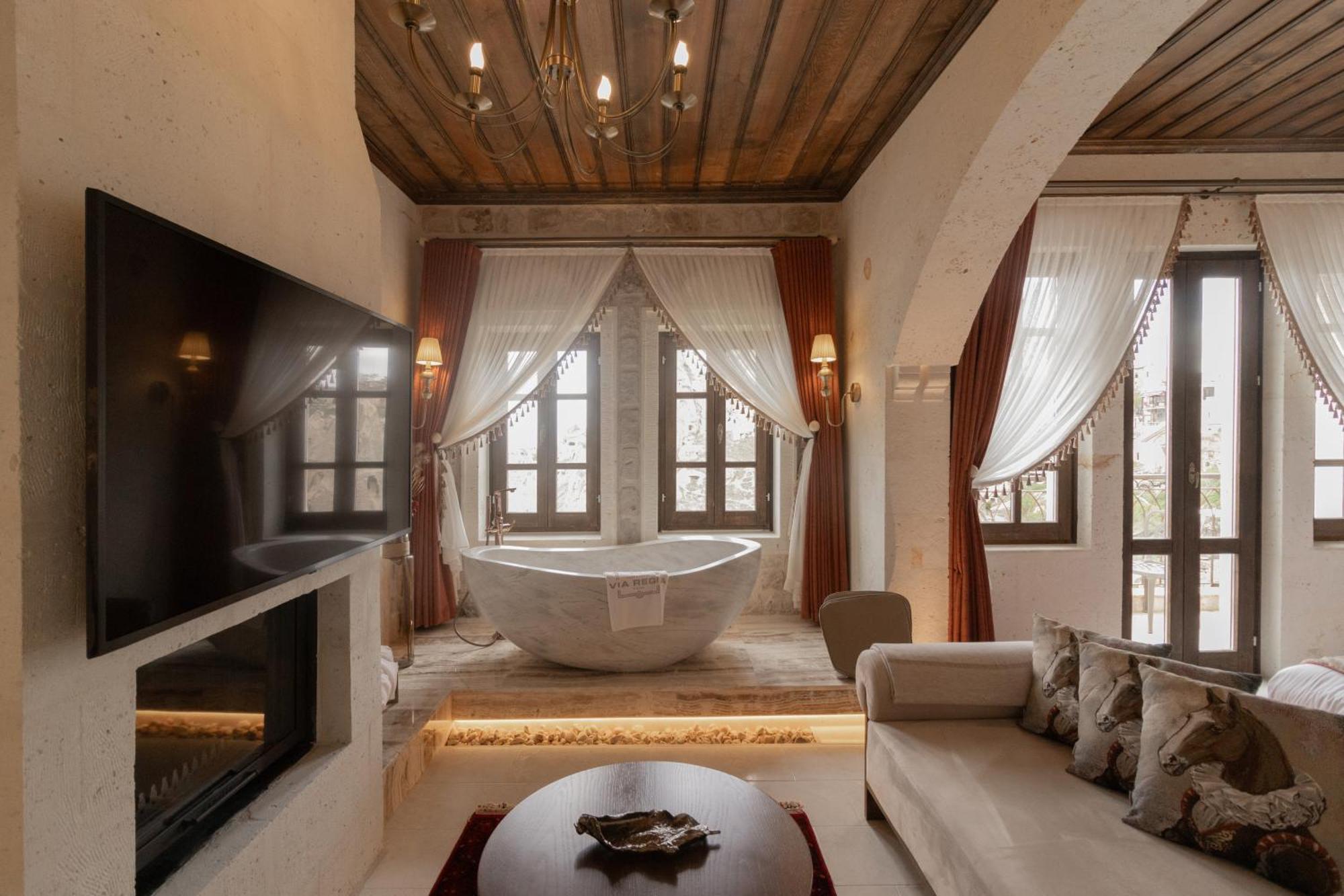 Via Regia Cappadocia Hotel Üçhisar Kültér fotó
