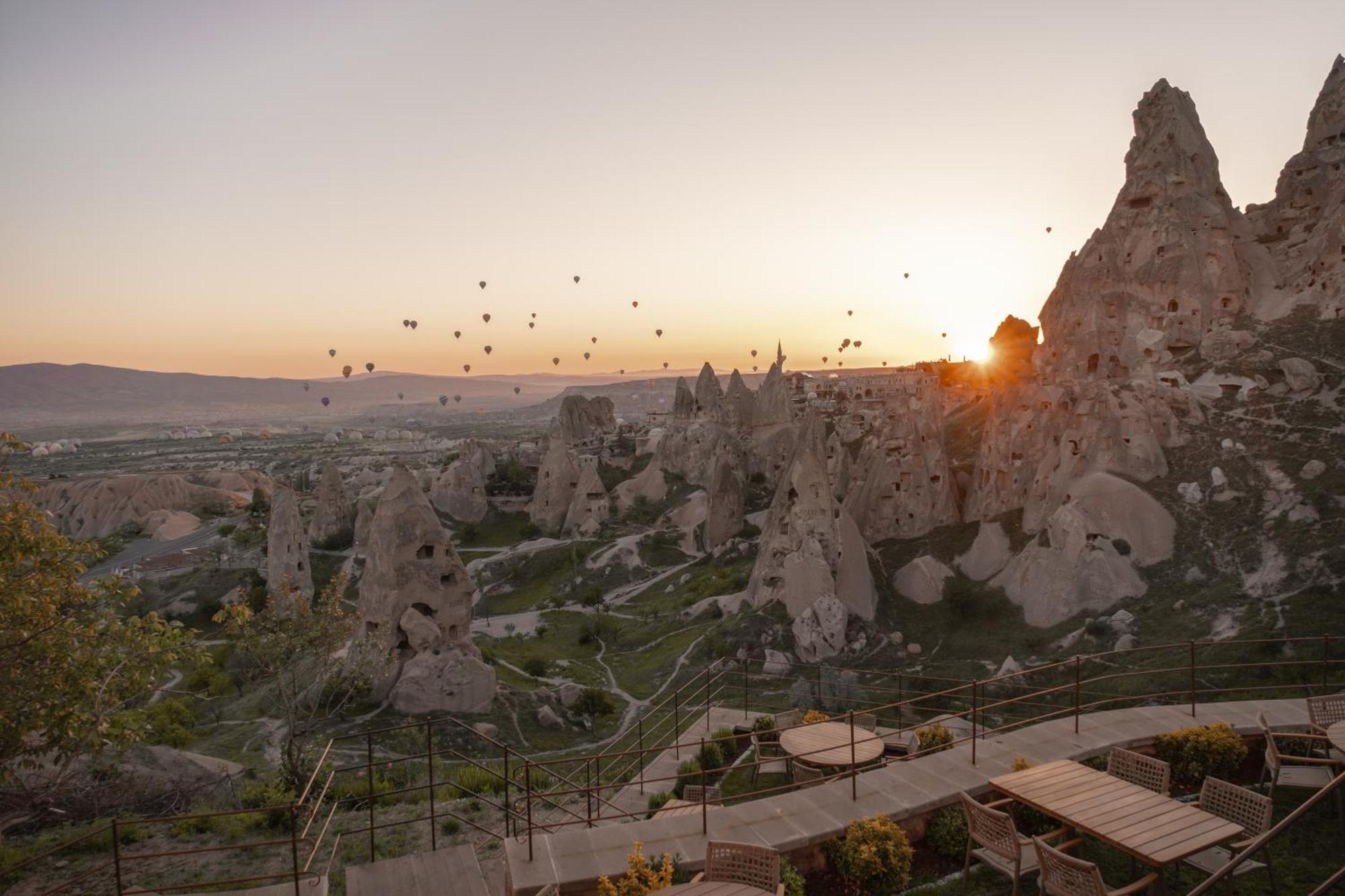 Via Regia Cappadocia Hotel Üçhisar Kültér fotó